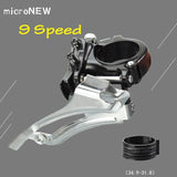 Bicycle Rear Derailleur Front Shifter Shift Lever 7/8/9/10/11 Speed