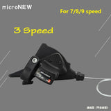 Bicycle Rear Derailleur Front Shifter Shift Lever 7/8/9/10/11 Speed