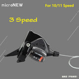 Bicycle Rear Derailleur Front Shifter Shift Lever 7/8/9/10/11 Speed