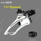 Bicycle Rear Derailleur Front Shifter Shift Lever 7/8/9/10/11 Speed