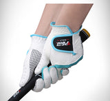 Women Golf Gloves Soft Breathable Pure Sheepskin With Anti-slip Granules