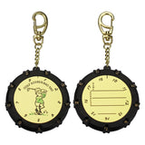 Golf Counter Double Sides 18 Hole Golf Stroke Putt Shot Score Counter w Key Chain