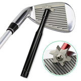 Golf Groove Sharpener Tool Golf Club Head Cleaning Brush