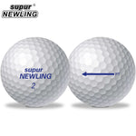 10 pcs Golf Balls 2-Piece Golf Ball Super Long Distance supur NEWLING White PT