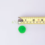 100pcs golf ball marker plastic mark 24mm Flat Transparent Plastic Golf Ball Markers Assorted