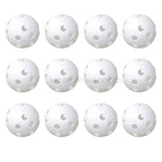 12pcs/lot Indoor golf ball golf practice balls golf light ball have hole Golf Training Aids 7 colors