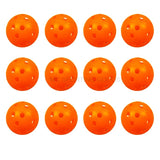 12pcs/lot Indoor golf ball golf practice balls golf light ball have hole Golf Training Aids 7 colors