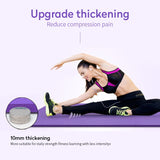 1830*610*10mm Mat Workout Elastic Non-slip Fitness Gymnastics Mats