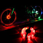 1PCS Colorful Bicycle Hubs Spoke Wheel Light MTB Bike Night Cycling Waterproof Front Tail Warning LED Lamp Bike Accessories