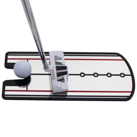 1pc Golf Putting Mirror Alignment Training Aid Golf Practice Putter Mirror Eye Line
