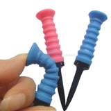 1pc golf tee 83mm rubber Elastic tees Low resistance Professional Exercises Ball Holder
