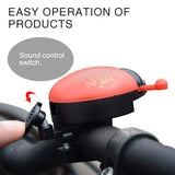 $9.9 Bicycle Bell Ring Lovely Kid Beetle Mini Cartoon Ladybug Ring Bell For Cycling Bicycle Bike Horn Alarm D40