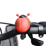 $9.9 Bicycle Bell Ring Lovely Kid Beetle Mini Cartoon Ladybug Ring Bell For Cycling Bicycle Bike Horn Alarm D40