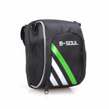 2020 New Bicycle Bags Bike Cycling Outdoor Waterproof Polyeste Front Basket Pannier Frame Tube Handlebar Bag Black include strap