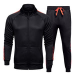 Men Sport Set Tracksuit Long Sleeve Hoodie Sweatshirt Fitness