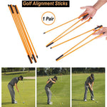 Golf Alignment Stick Putting Training Aid