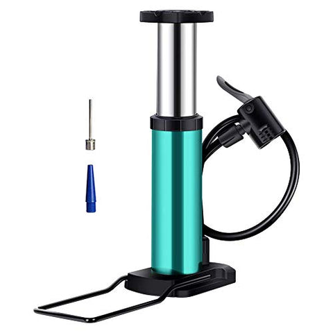 Bicycle Floor Pump Foot Activated Bicycle Tire