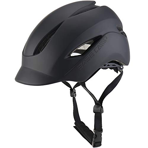 BASE CAMP Adult Bike Helmet with Rear Light for Urban Commuter Adjust – cyclingsell BASE CAMP Adult Bike Helmet with Rear Light for Urban Commuter Adjust – cyclingsell