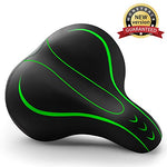 Bike Seat -  Bicycle Saddle - Waterproof Leather Bicycle Seat