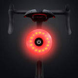 Bike Tail Light, Sport LED Rear Bike Light USB Rechargeable, Red High Intensity Bicycle Taillight Waterproof, Helmet Backpack LED Lamp Safety Warning Strobe Light