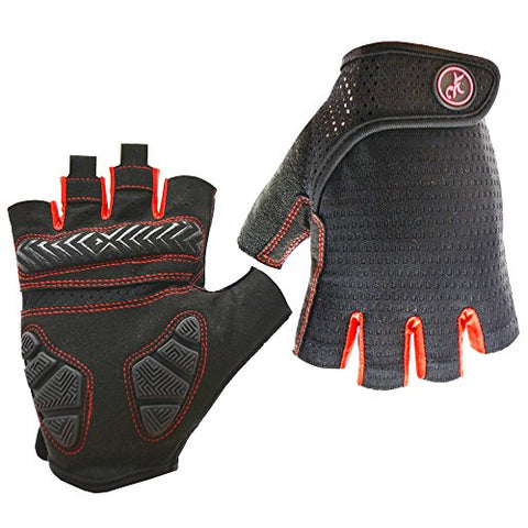 Riding Working Half Fingers Cycling Gloves