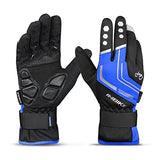 Cycling Gloves for Men Windproof Reflective Thermal Gel Pads