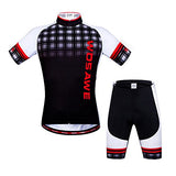 Short Sleeve Cycling Jersey Padded Quick Dry