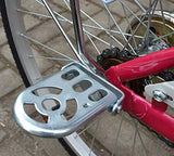Bicycle Rear Seat Cushion Armrest Footrest Set Bike Back Seat Child