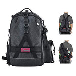 fiblink fishing tackle bag Fiblink Fishing Tackle Backpack Large Waterproof Tackle Bag Storage O – cyclingsell