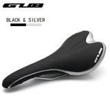 6 Color Bicycle Saddle MTB Road Bike Cycling Seat Light Soft Silica Gel Cushion seat Leather Seat Mat bike Parts Accessories