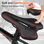 Bike Seat Gel Bicycle Seat Hollow Pu Saddle Comfort