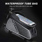 Bike Frame Bag Waterproof Bike Front Tube Handlebar Bag