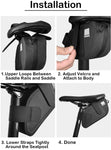Bike Rack Bag Bicyle Painners Trunk Bag Water Resistant