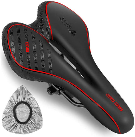 Bike Seat Gel Bicycle Seat Hollow Pu Saddle Comfort