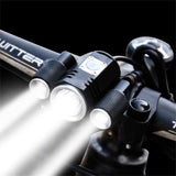Aluminum Alloy Front Bike Light,Rechargeable Cycling Headlight
