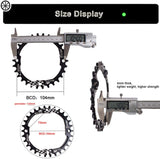 30T 104mm BCD Narrow Wide MTB Chainring, Single Speed Round AL7075 CNC Mounrtain Bike Chain Ring