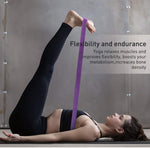 8ft Yoga Strap with Double D-Ring Exerice Straps
