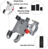 Universal Bike Phone Mount for Motorcycle, Bike Handlebars