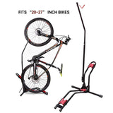 Bike Rack Upright Bike Storage Stand  Bicycle Carrier