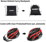 Ultralight Bike Helmets CPSC&CE Certified with Rear Light