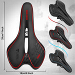 Bike Seat Gel Bicycle Seat Hollow Pu Saddle Comfort