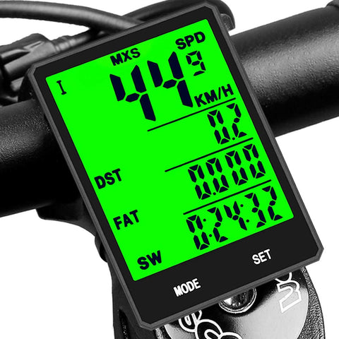 Bicycle Speedometer and Odometer Cycle Bike Computer