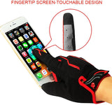 Change Full Finger Bike Gloves Unisex Outdoor Touch Screen Cycling Gloves