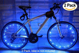 2 Pack Led Bike Wheel Light Waterproof Bicycle Tire Light