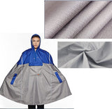 Lightweight Cycling Rain Poncho Bike Hooded Raincoat