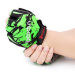 Cycling Gloves with Shock-absorbing Foam Pad