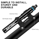 Racing Mini Bike Pump Portable Bicycle Tire Pump Compact Hand Pump