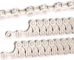 6/7/8 Speed Bike Chain 1/2 x 3/32 Inch 116 Links, Electroplating Silver, Rust Prevention