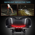 Bike Seat Comfortable Bicycle Seat Shock Absorbing Memory Foam Soft Bike Saddle