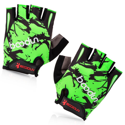 Cycling Gloves with Shock-absorbing Foam Pad